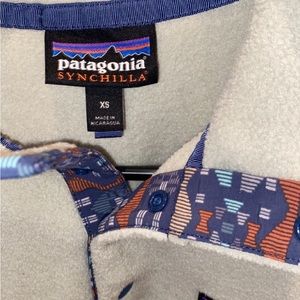Patagonia Women's Synchilla Snap-T Fleece Pullover. XS, runs slightly big.